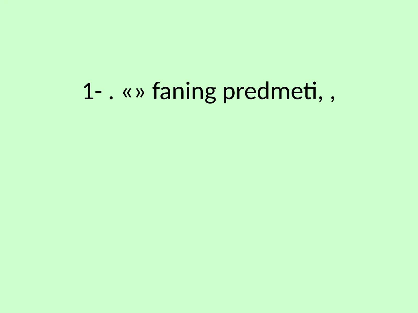 Mikroiqtisodiyot fanining predmeti, maqsad va vazifalari