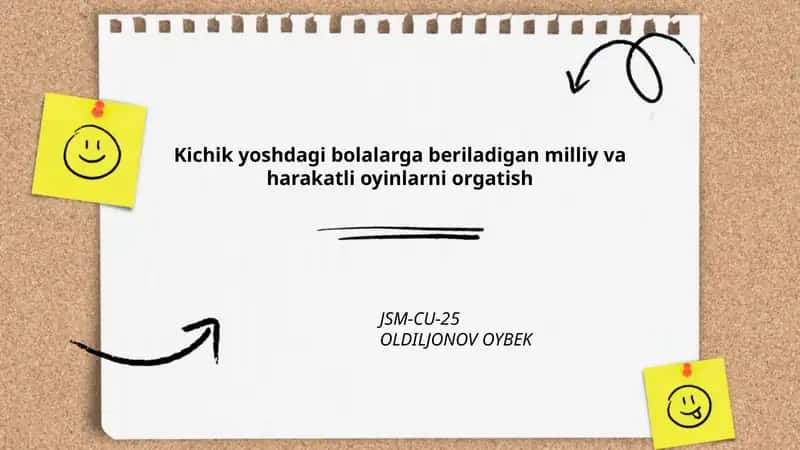 Milliy va harakatli oyinlar