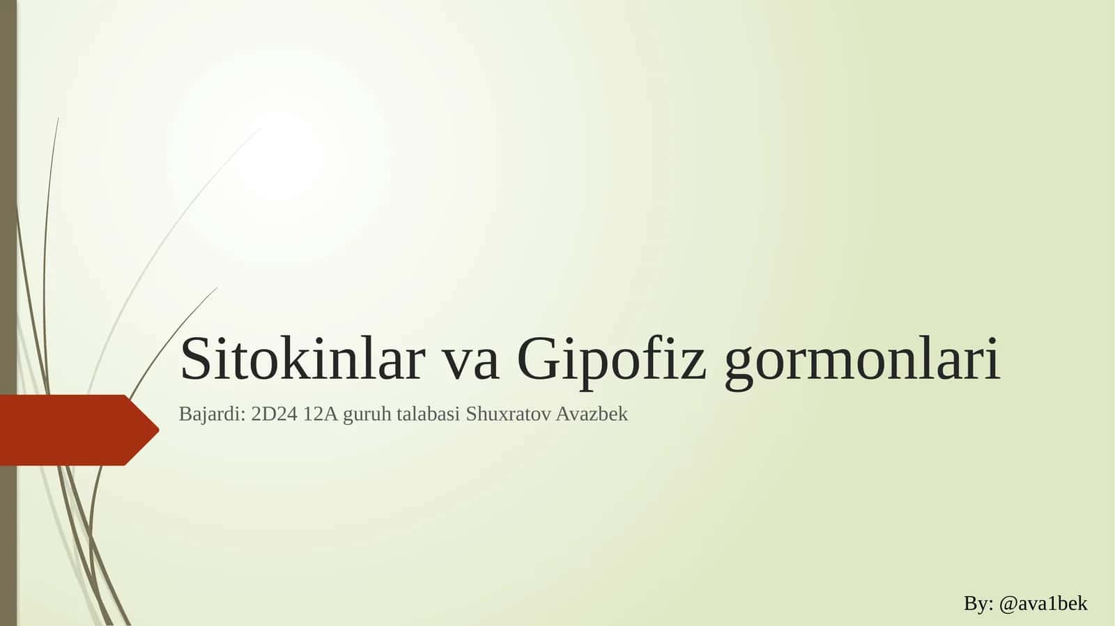 SitokinlarvaGipofizgormonlari