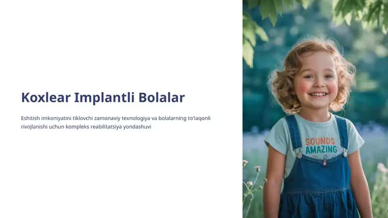 Koxlear Implantli Bolalar