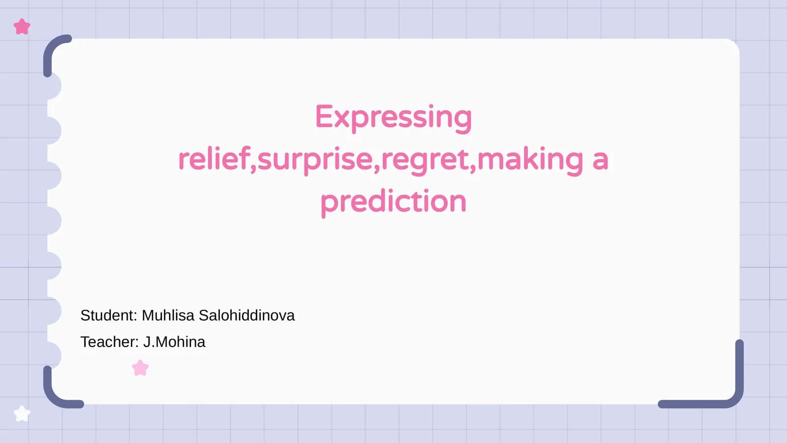 Expressing Relief in English