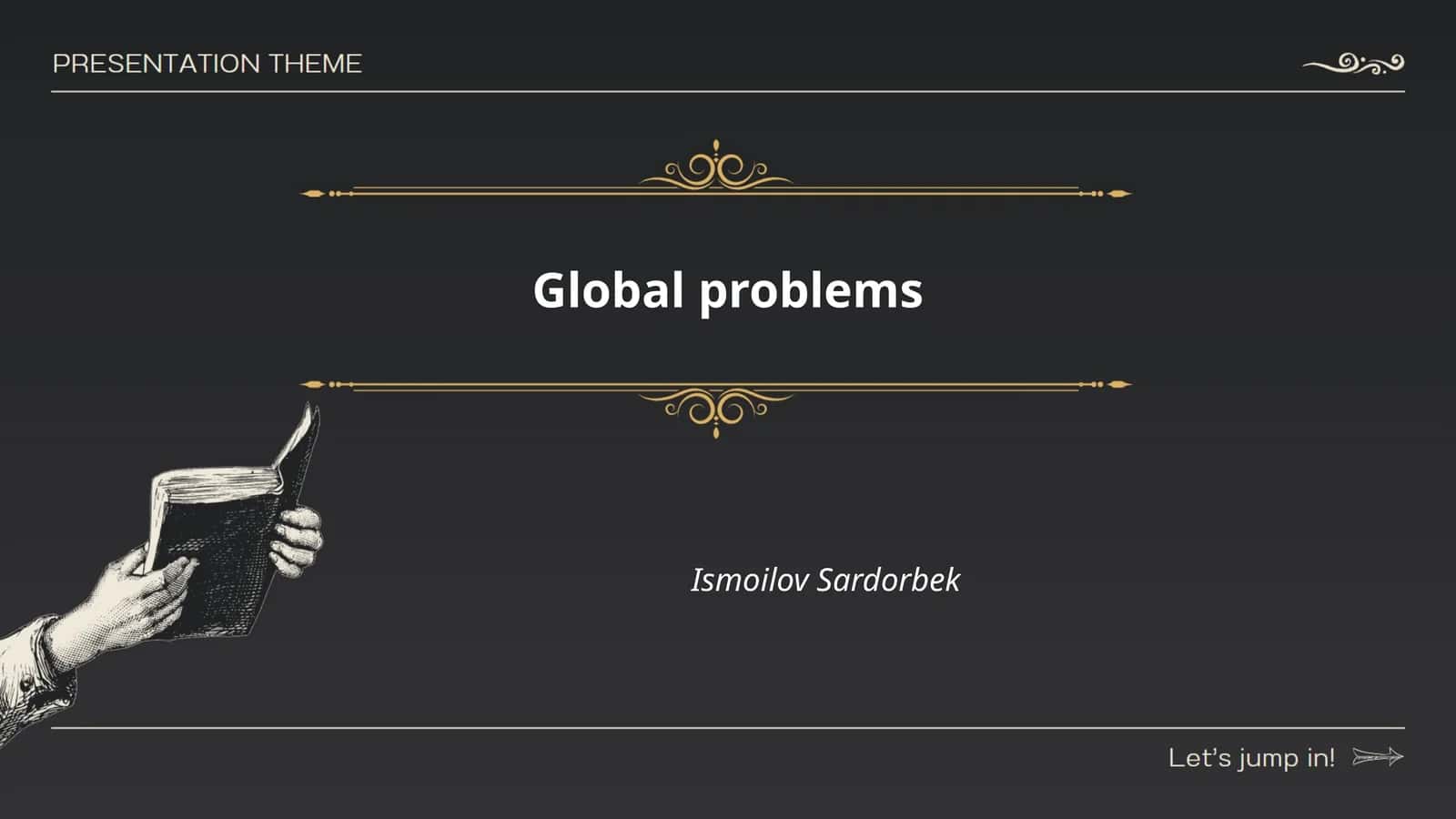 Global problems
