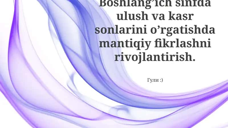 Mantiqiy Fikrlash