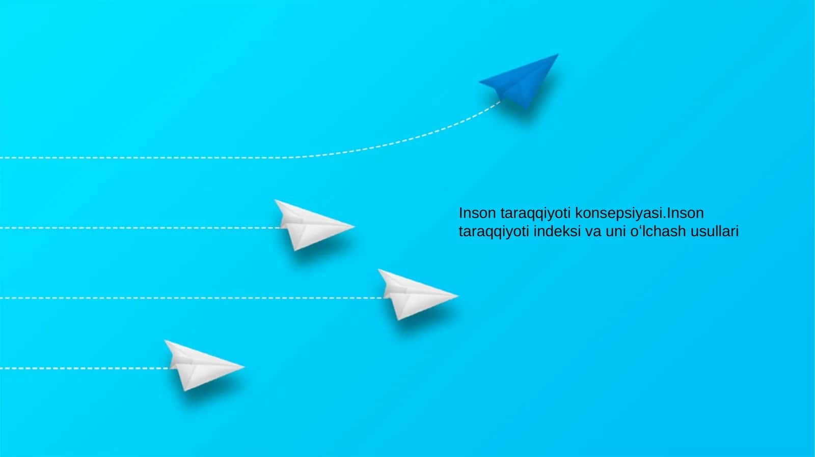 Inson taraqqiyoti konsepsiyasi
