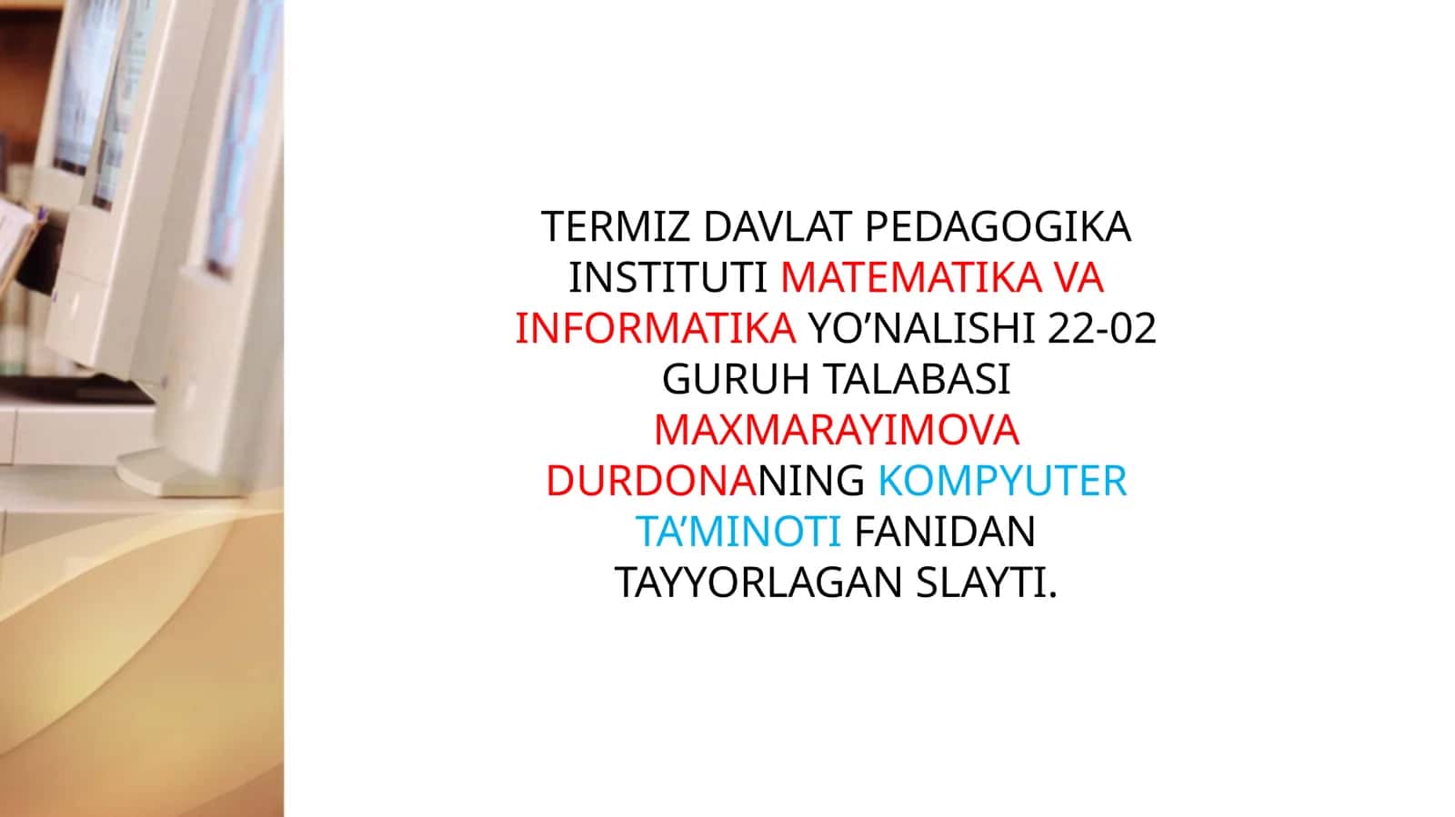 PAGEMAKERDASTURINING YANGI VERSIYASINI KOMPYUTERGA O’RNATISH