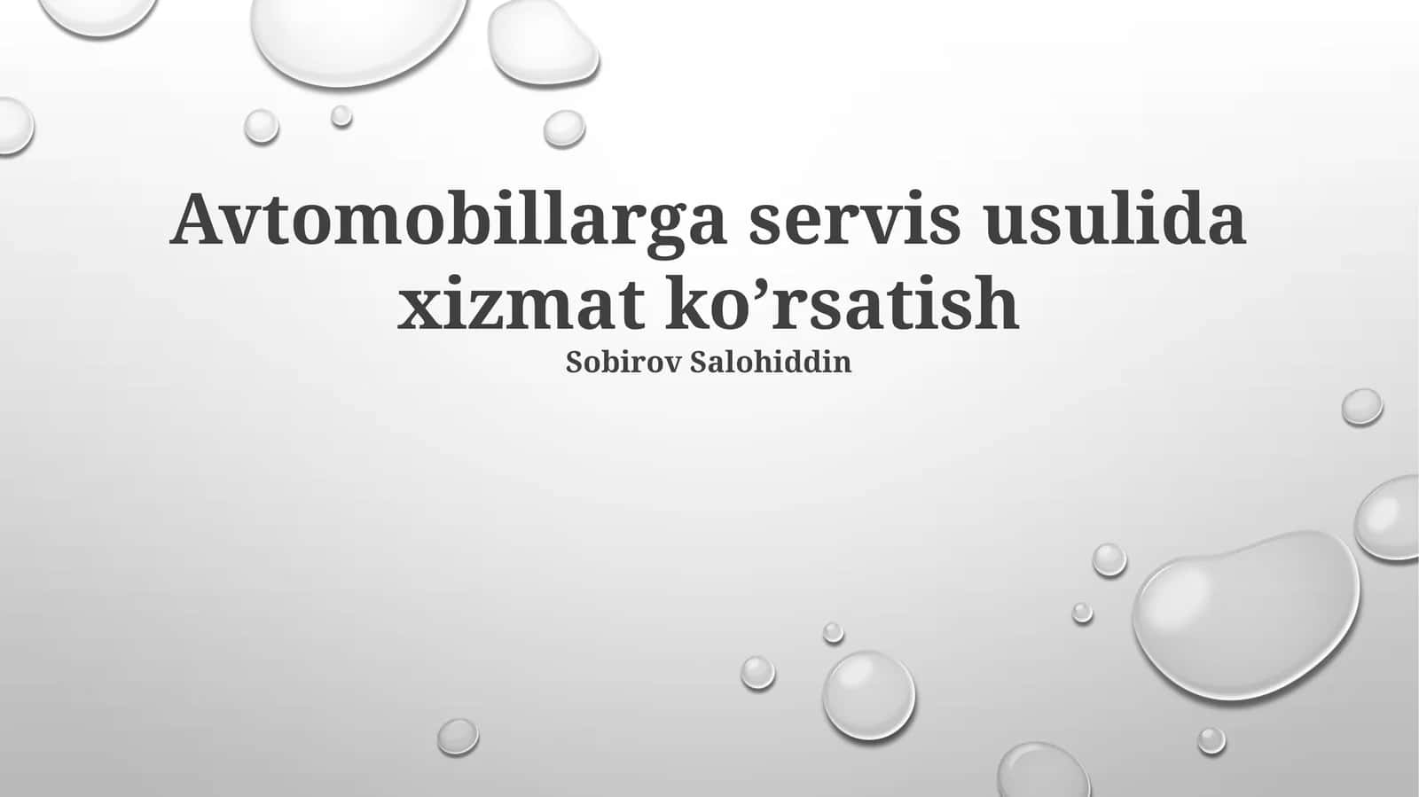 Zamonaviy Diagnostika Usullari va Texnologiyalari