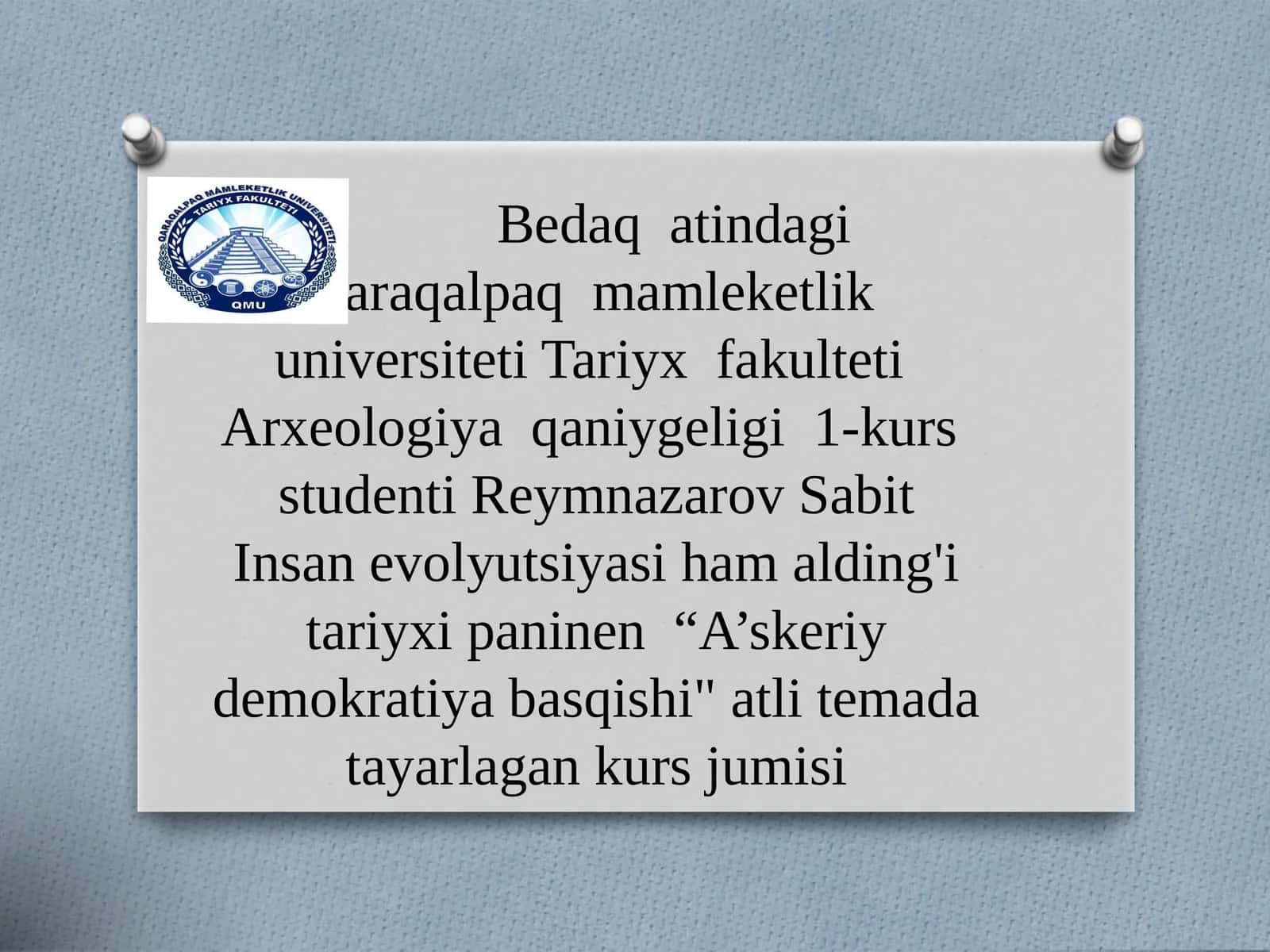 A’skeriy demokratiya basqishi