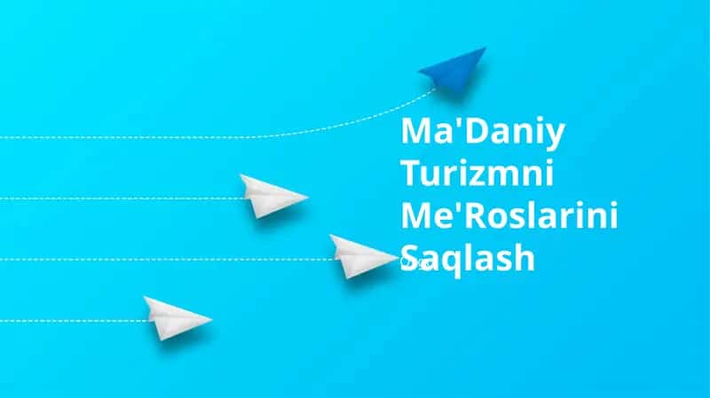 Madaniy Turizmni Me'Roslarini Saqlash