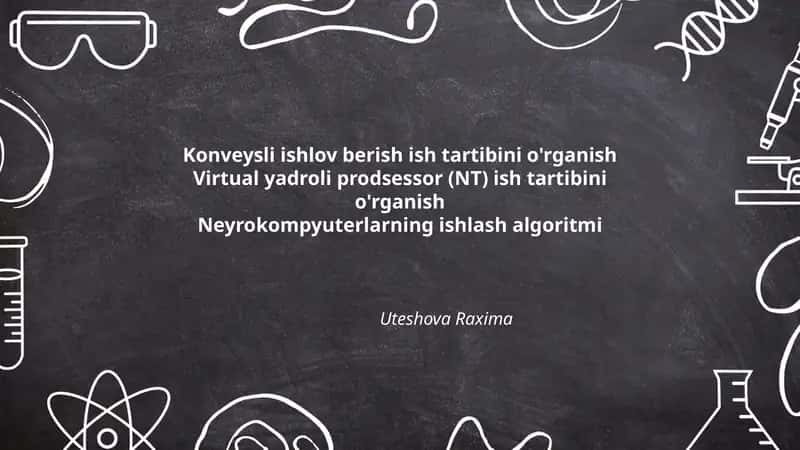Konveysli ishlov berish tizimlari