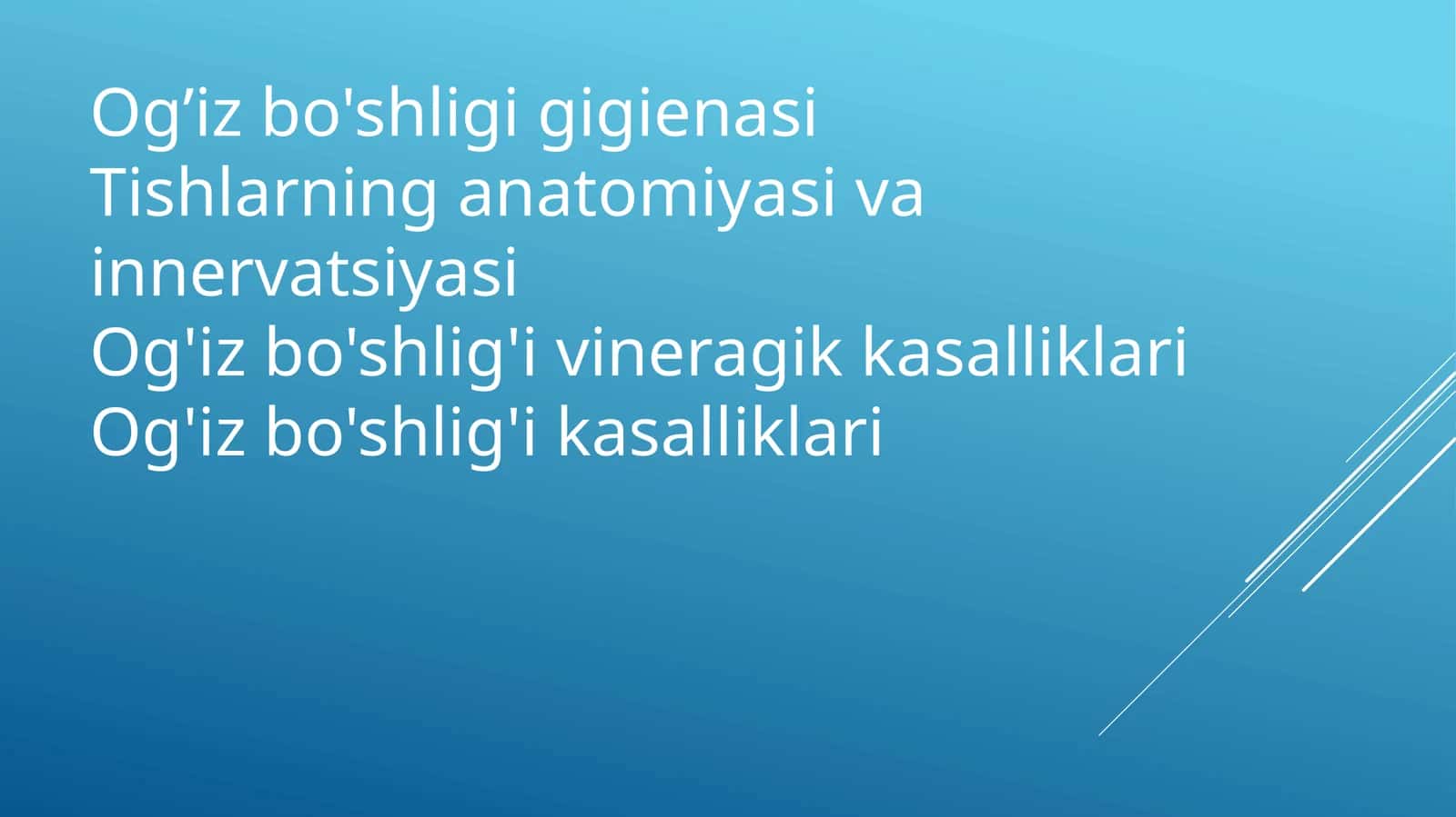Og’iz bo'shligi gigenasi