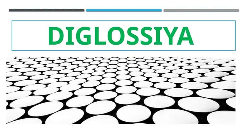 Diglossiya