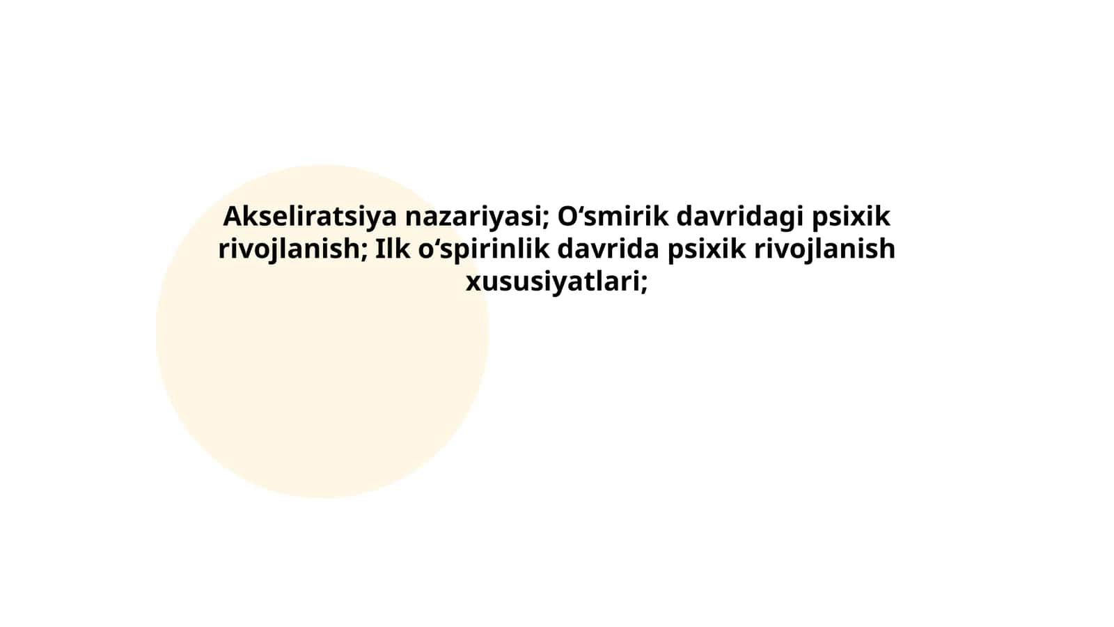 Akseliratsiya nazariyasi