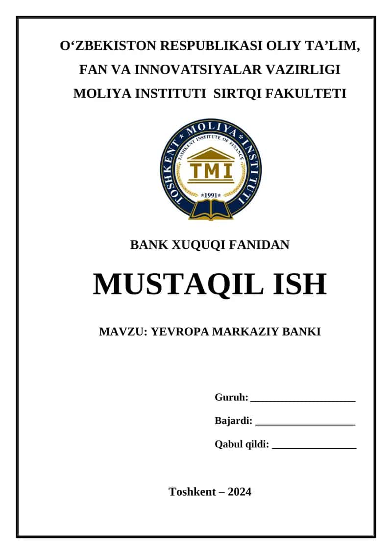 Yevropa Markaziy Banki