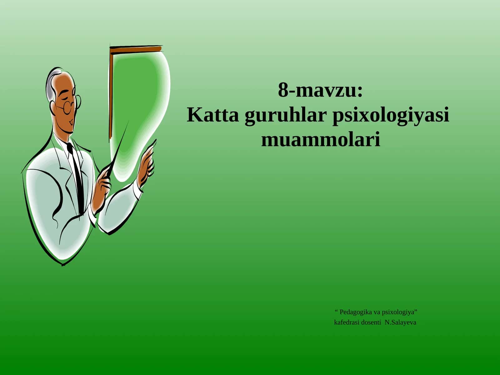 Katta guruhlar psixologiyasi muammolari