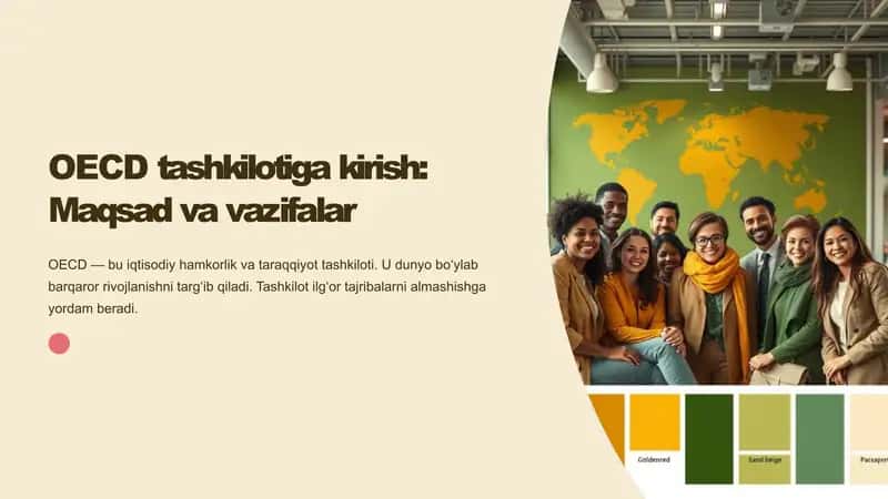 OECD tashkilotiga kirish: Maqsad va vazifalar