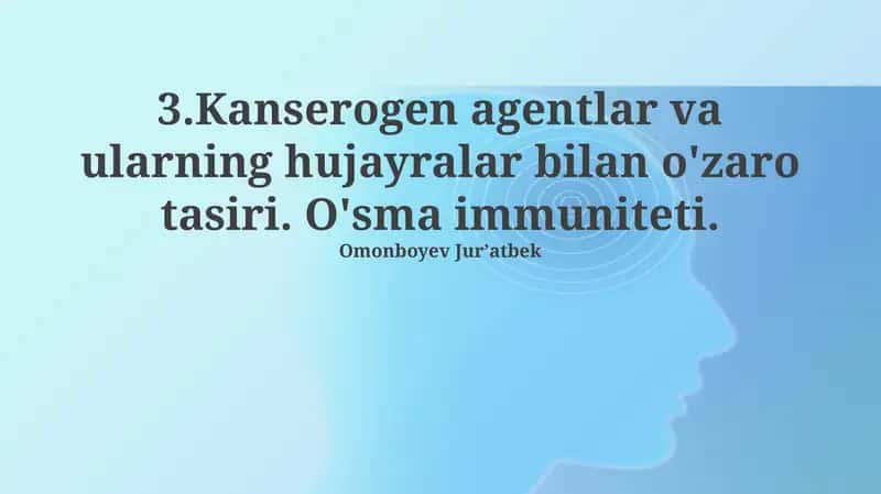 O'sma immuniteti