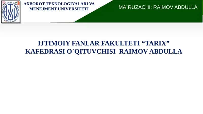 MUSTAQILLIK YILLLARIDA QASHQADARYO VOHASIDA IJTIMOIY, IQTISODIY VA MADANIY HAYOT