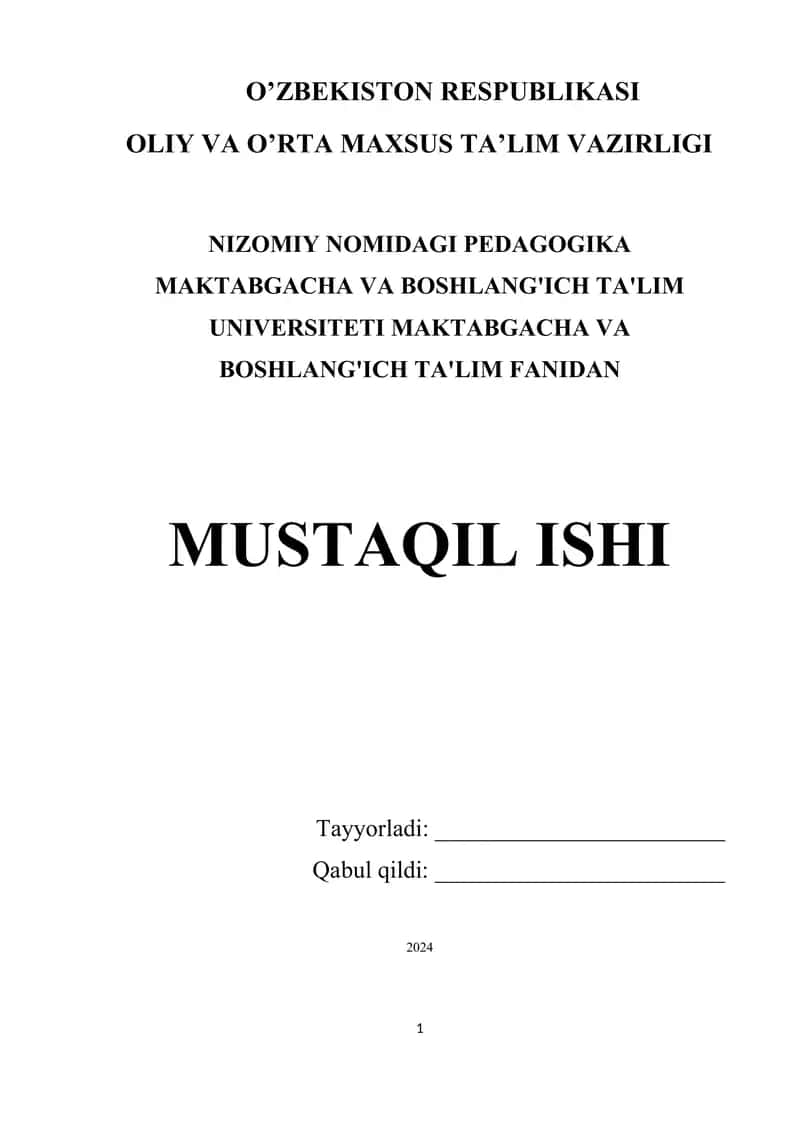 MAKTABGACHA TA’LIM MUASSASASI, OILA VA MAKTAB HAMKORLIGI