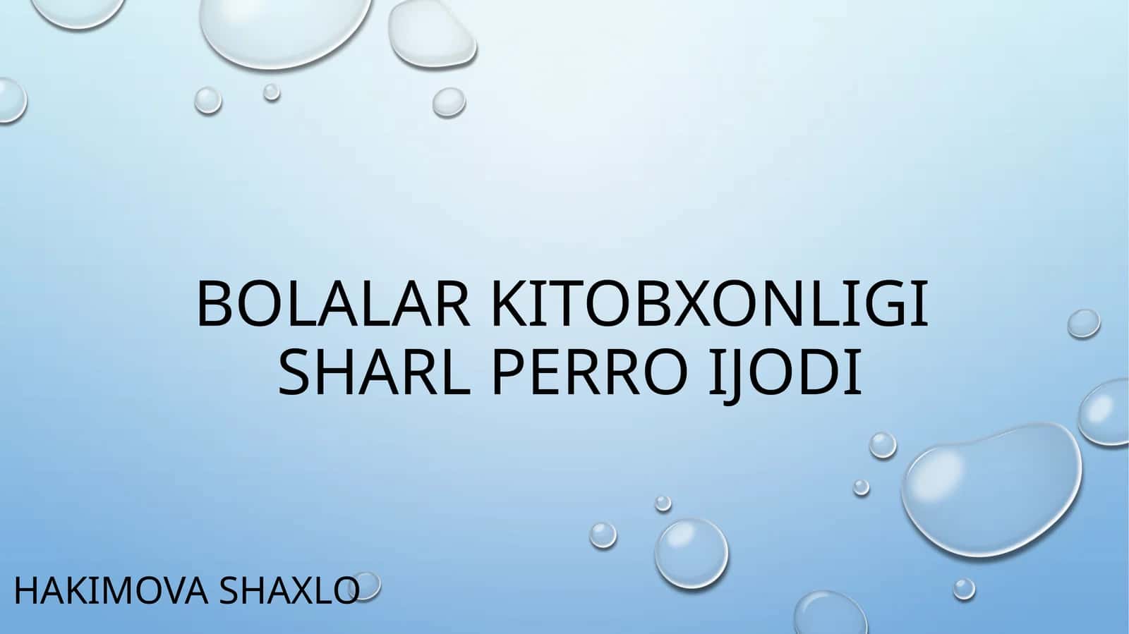 Hakimova shaxlo