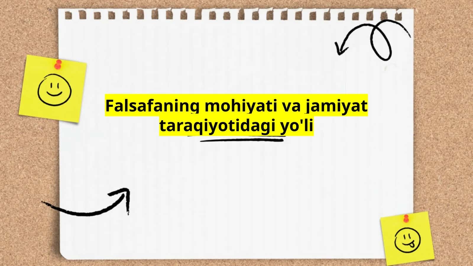 Falsafaning mohiyati va jamiyat taraqiyotidagi yo'li