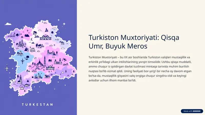 Turkiston Muxtoriyati