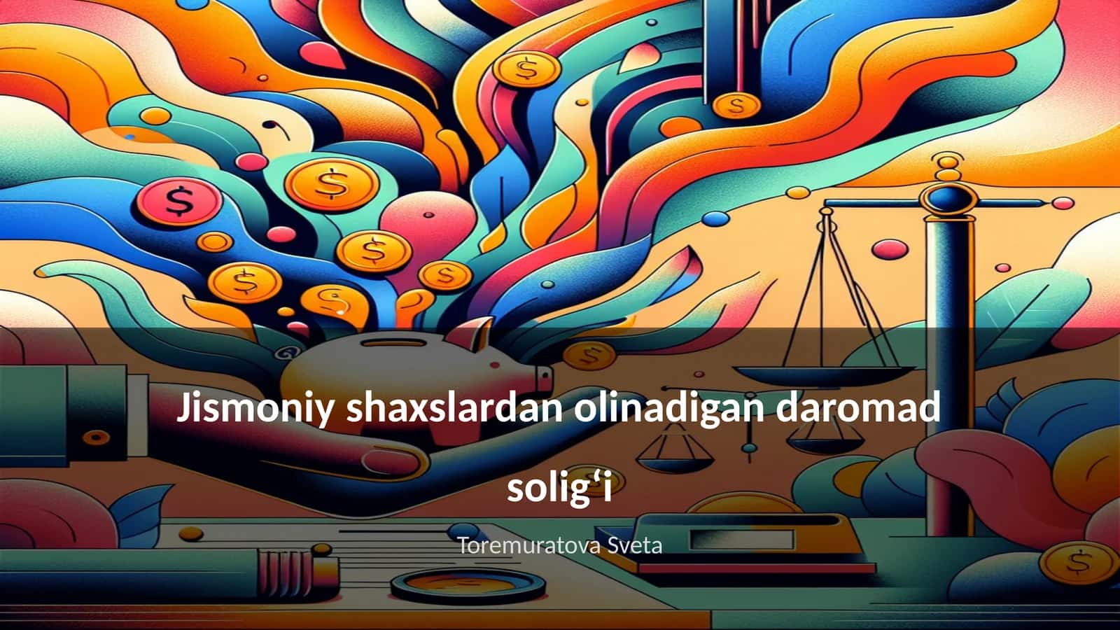 Daromad solig‘i tushunchasi va ahamiyati