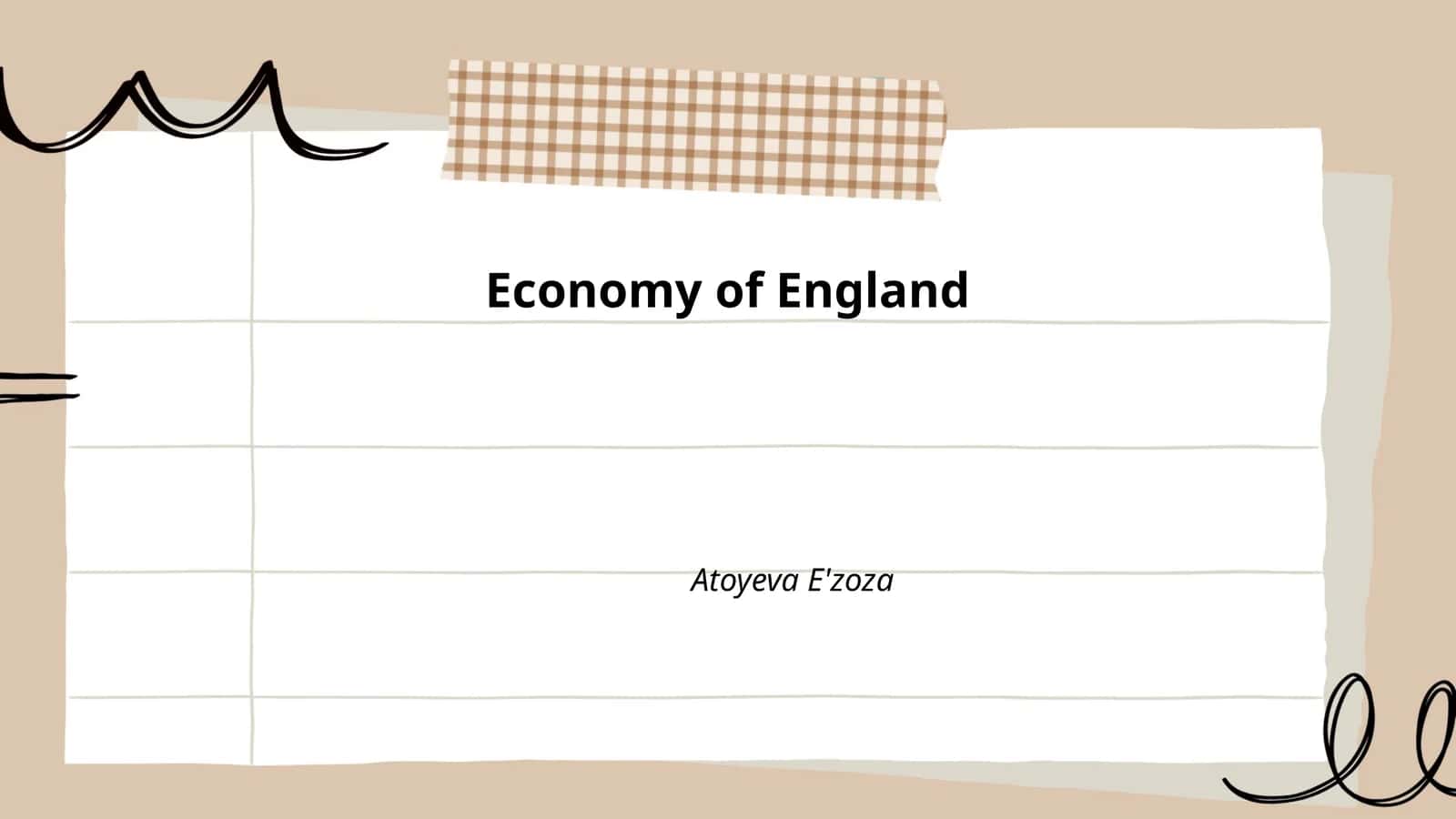 Economy of England