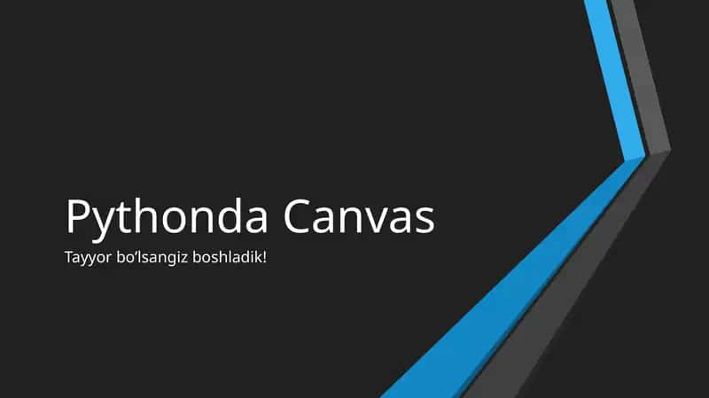 Pythonda Canvas