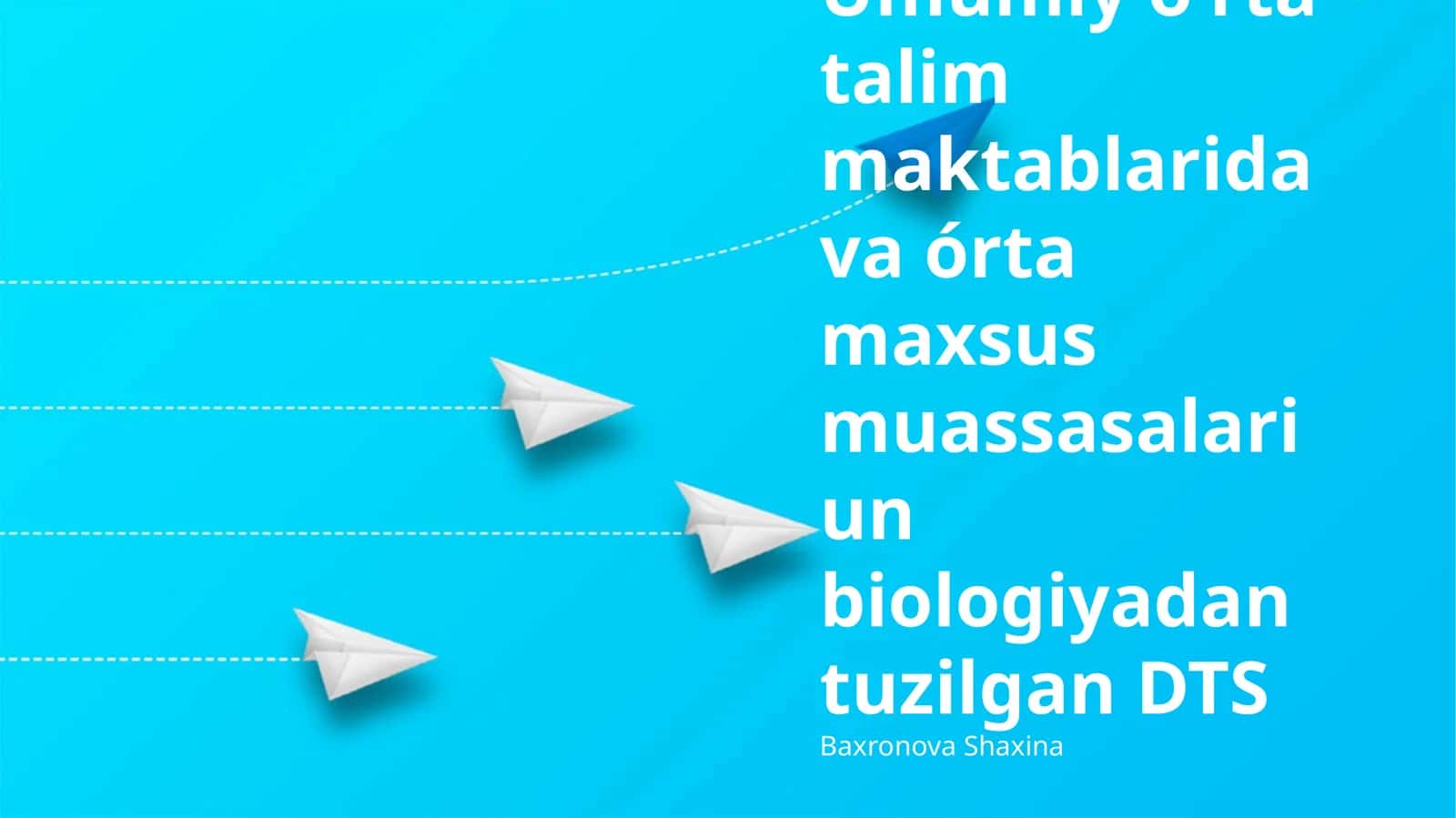 Umumiy qoidalar: Maqsad va vazifalar