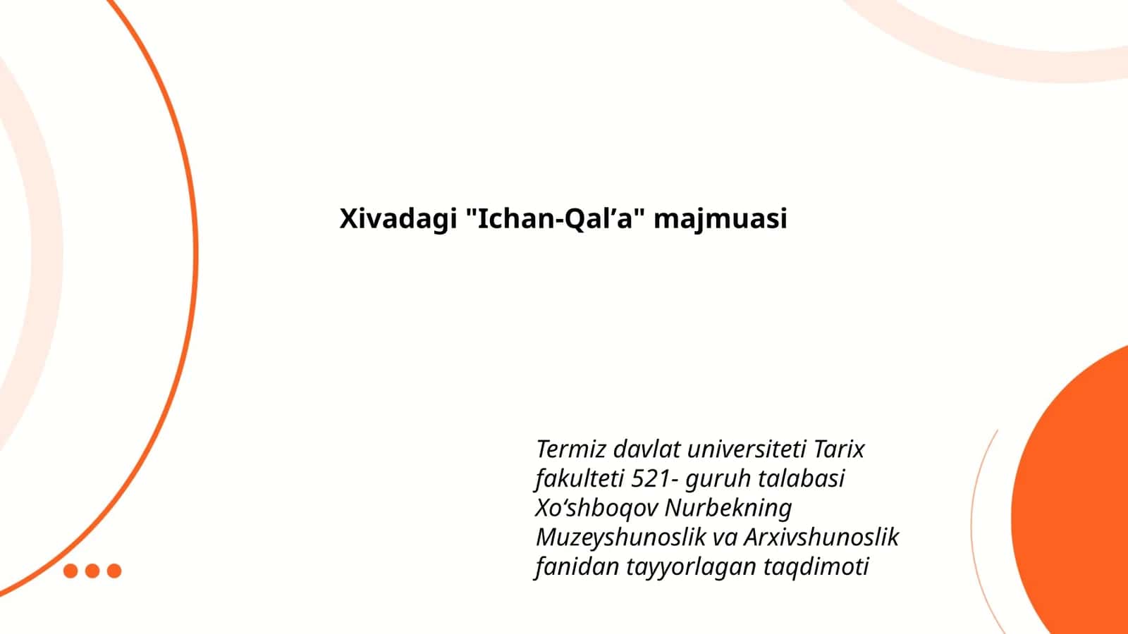 Ichan-Qalʼa majmuasi