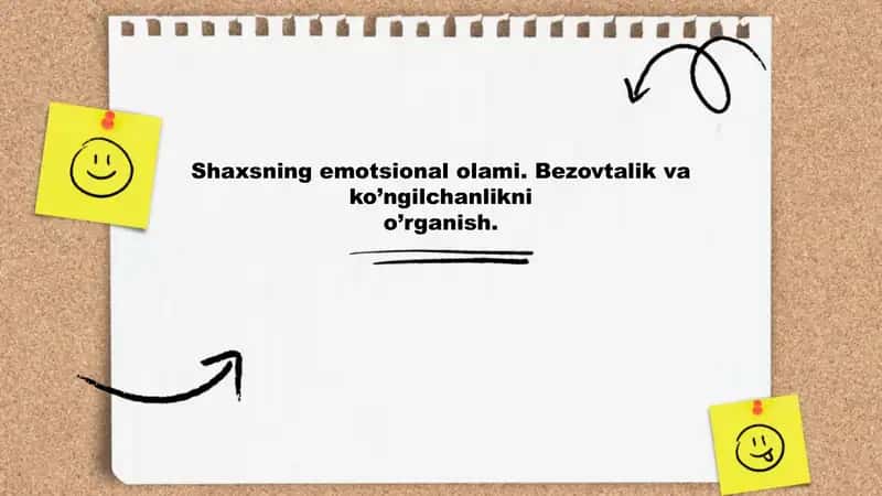 Shaxsning emotsional olami