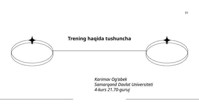 Trening haqida tushuncha