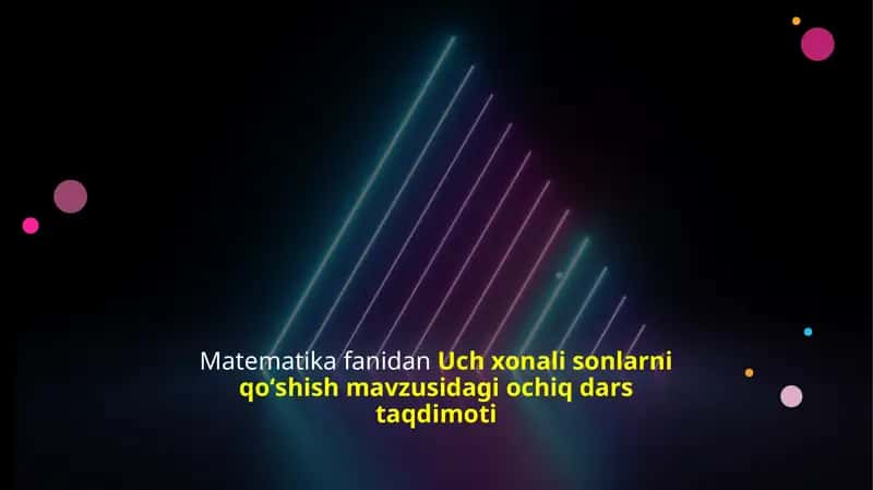 Uchxonalisonlarni qoʻshish