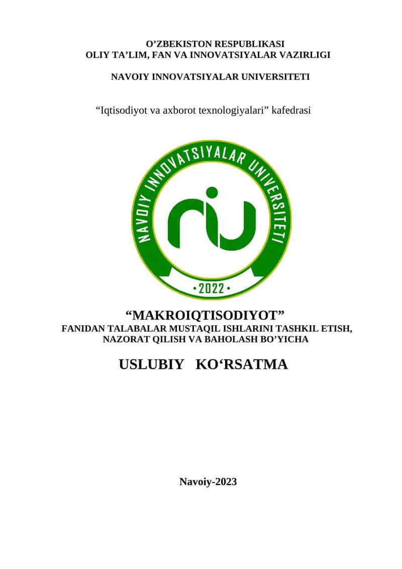Makroiqtisodiyot