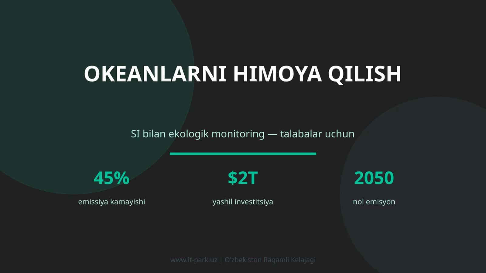 Okeanlarni himoya qilish