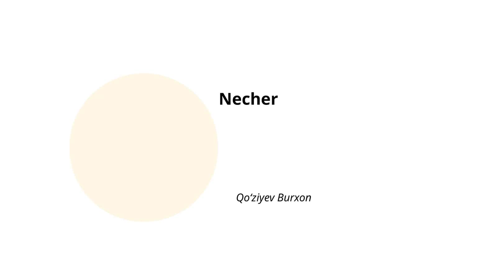 Necher