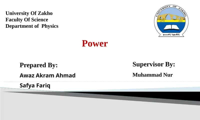 Power