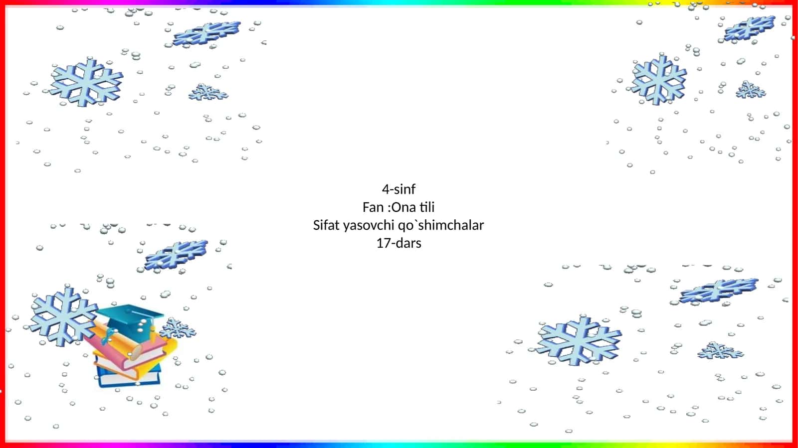 Sifat yasovchi qo`shimchalar
