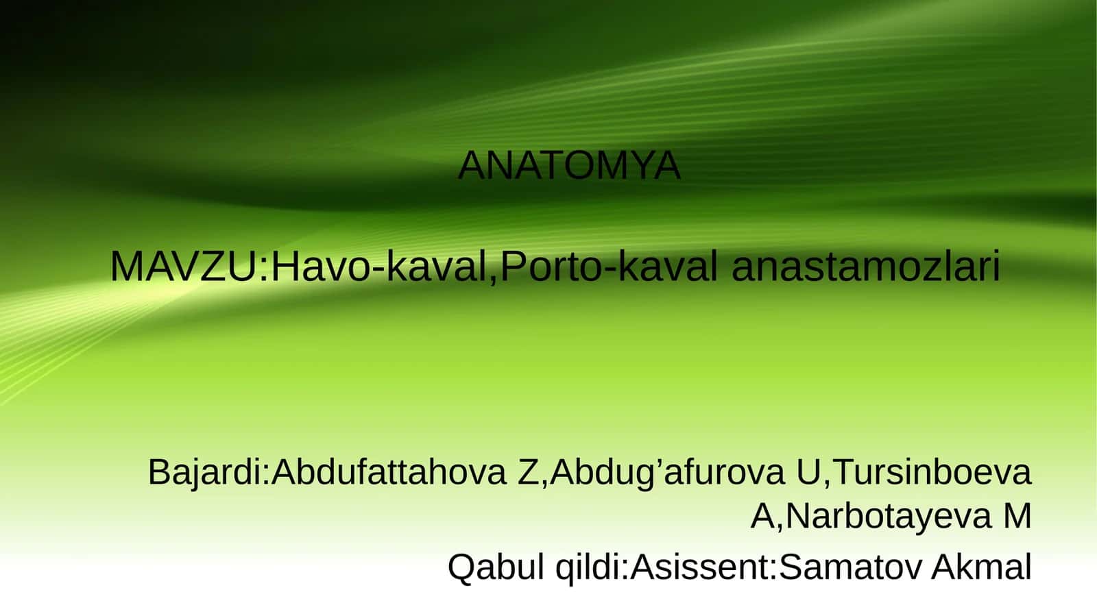 Havo-kaval,Porto-kaval anastamozlari