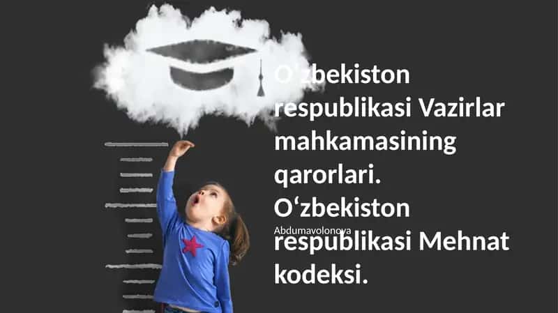 Mehnat Kodeksi Qoidalari