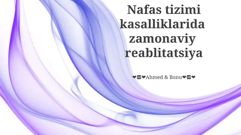 Oʻpka reabilitatsiyasi: Hozirgi eng yaxshi amaliyotlar