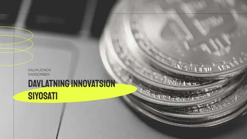 DAVLATNING INNOVATSION SIYOSATI