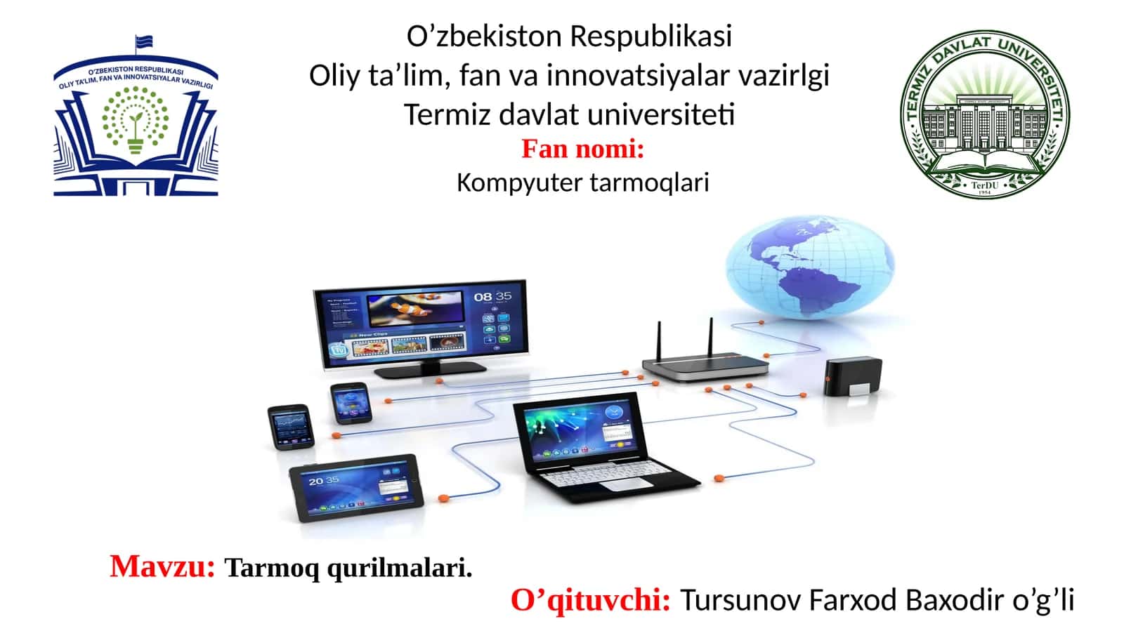 Tarmoqqurilmalari