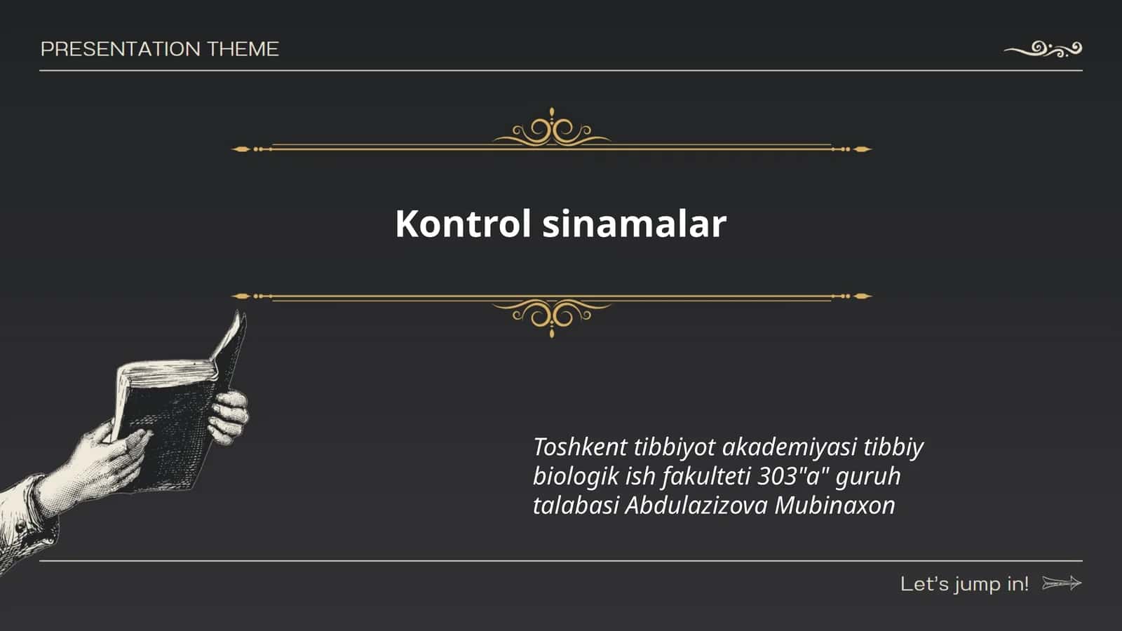 Kontrol sinamalar