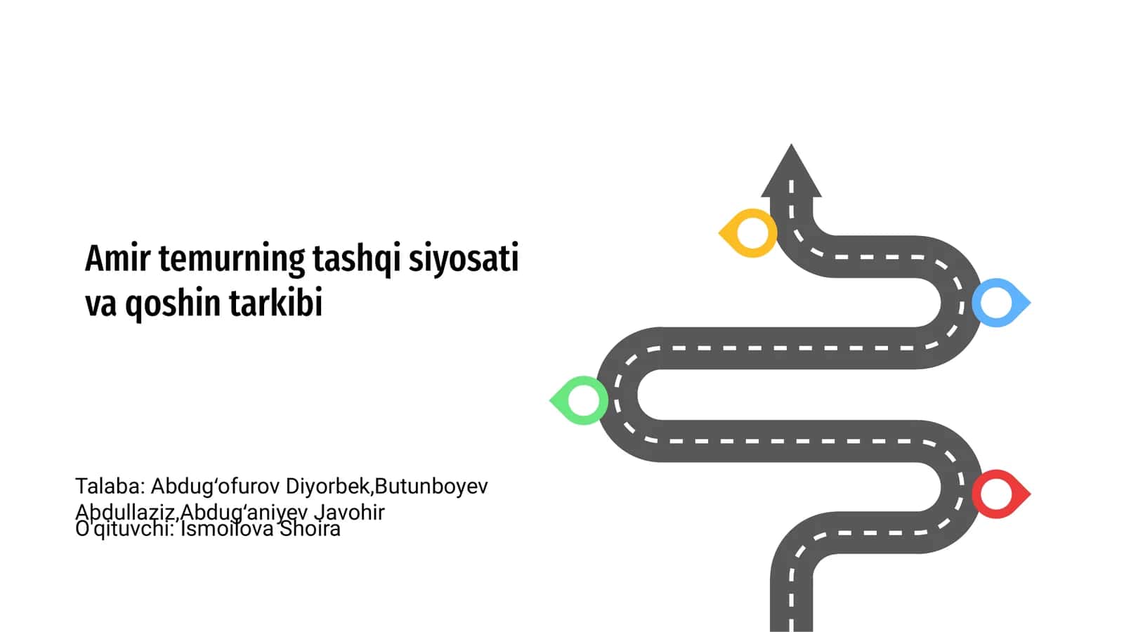 Amir temurning tashqi siyosati va qoshin tarkibi