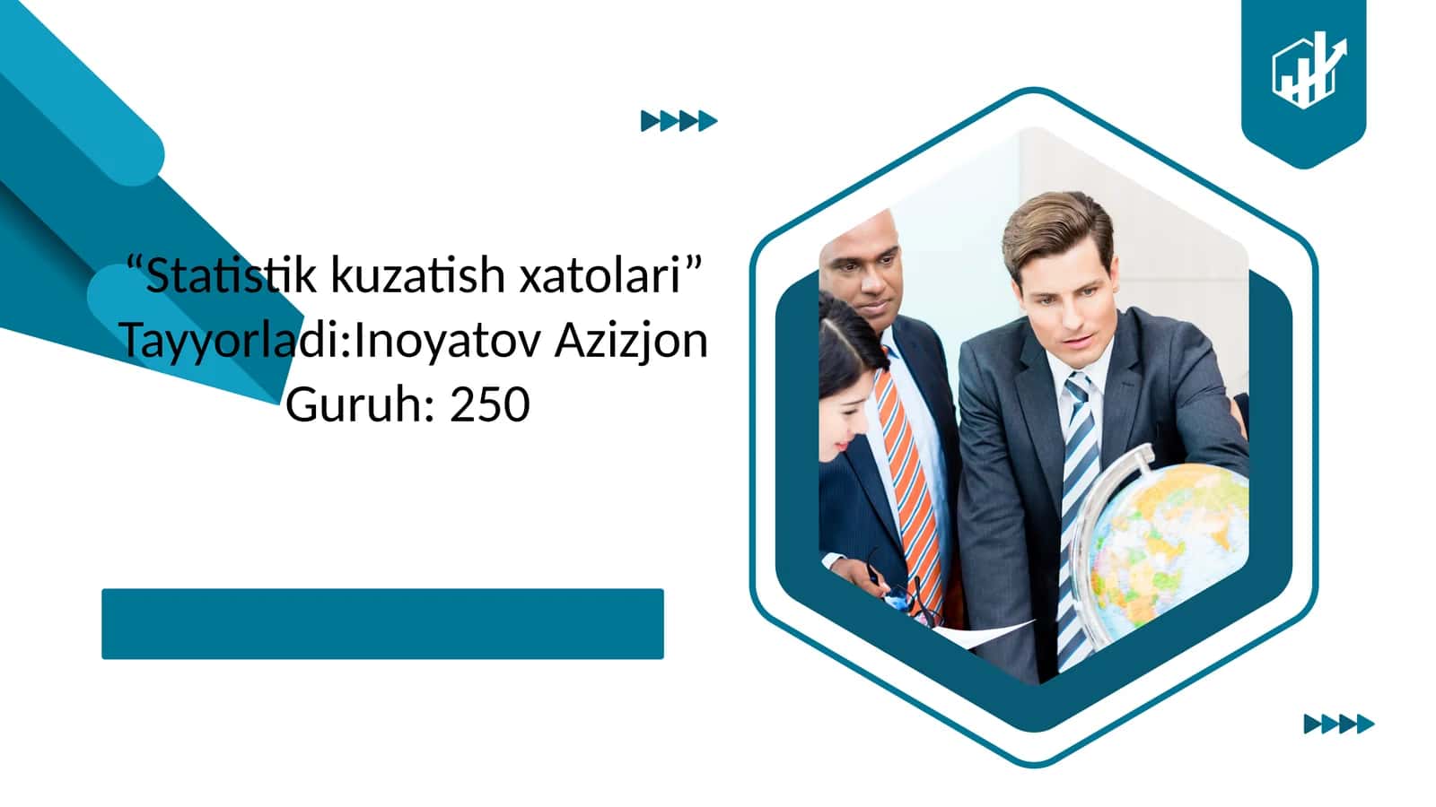 “Statistik kuzatish xatolari”