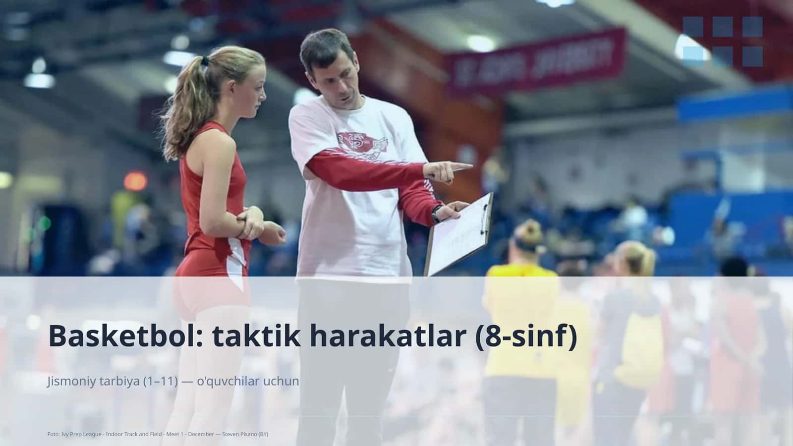 Basketbol: taktik harakatlar (8-sinf)