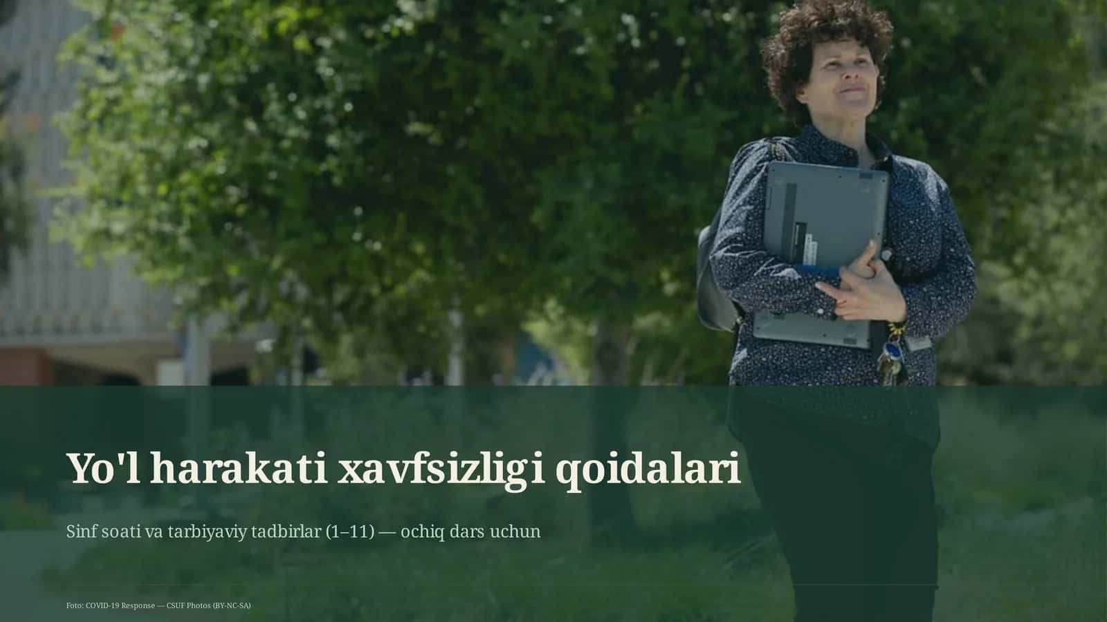 Sinf soati va tarbiyaviy tadbirlar (1–11) — ochiq dars uchun