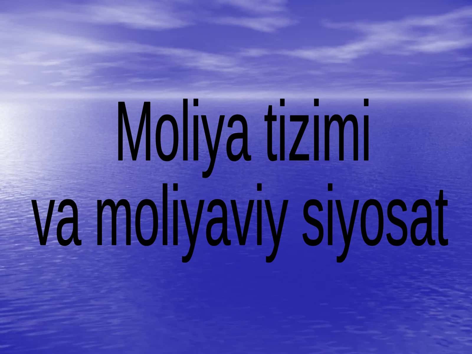 Moliyatizimi