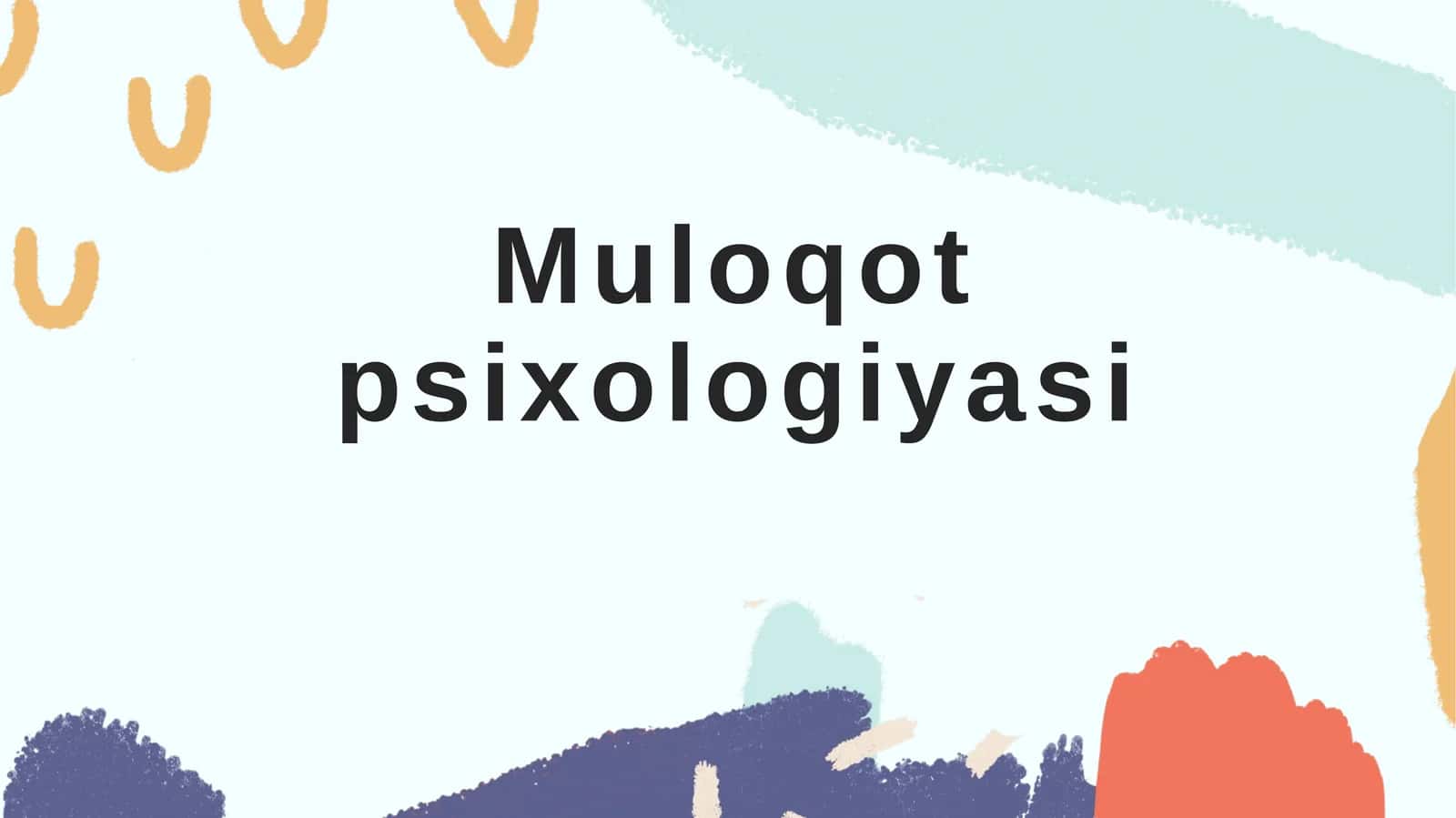Muloqotpsixologiyasi